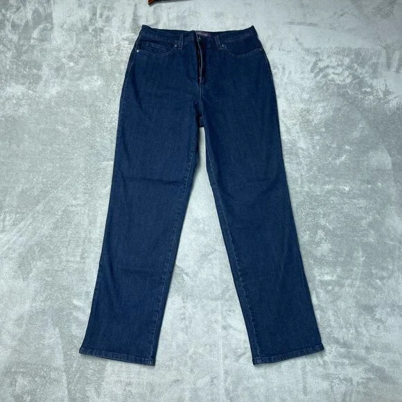 Gloria Vanderbilt Amanda Women's 14 High-Rise Slimming Jeans Tapered Leg n1238 - Picture 3 of 13